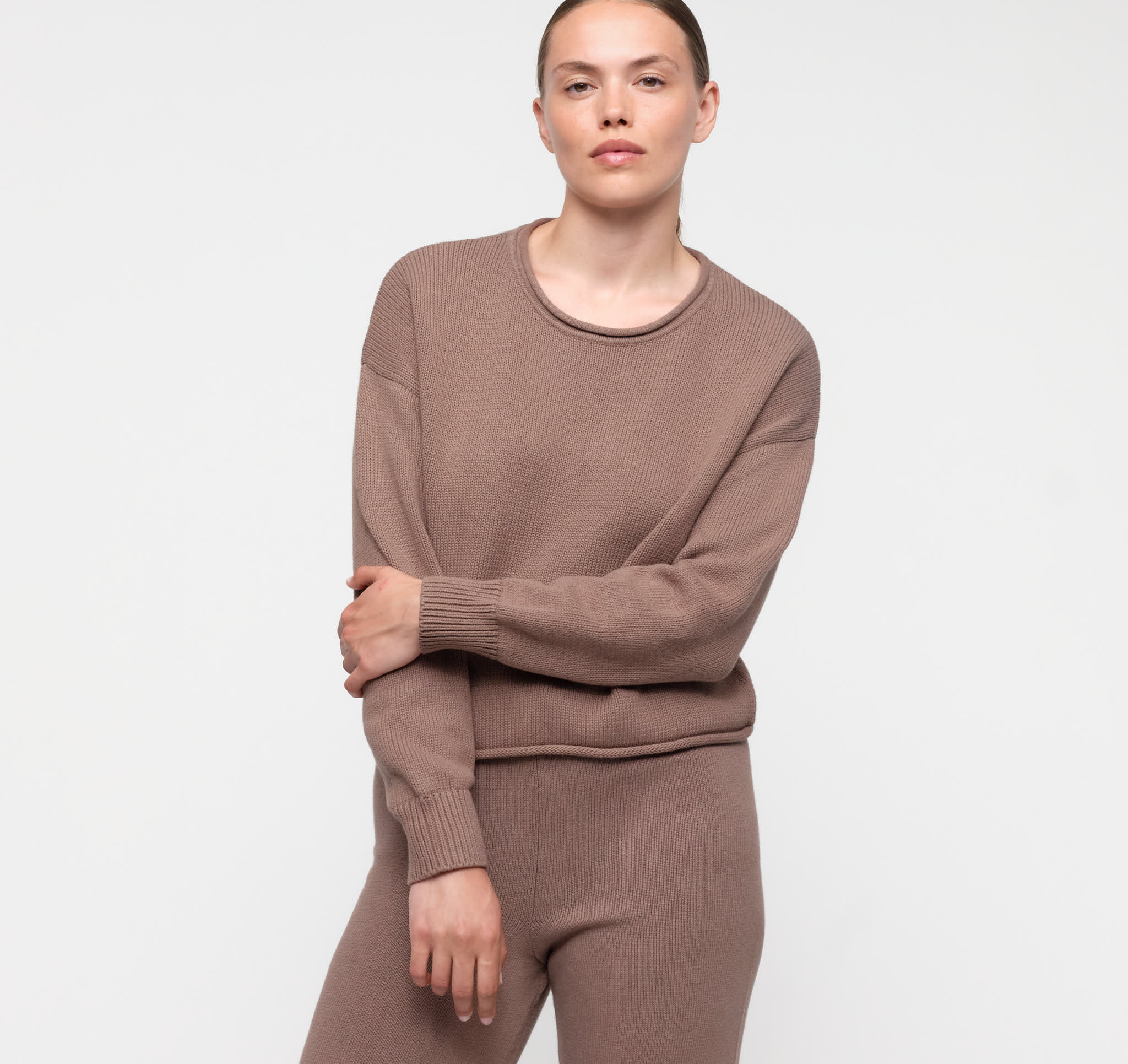 True Knit Sweater - Shadow