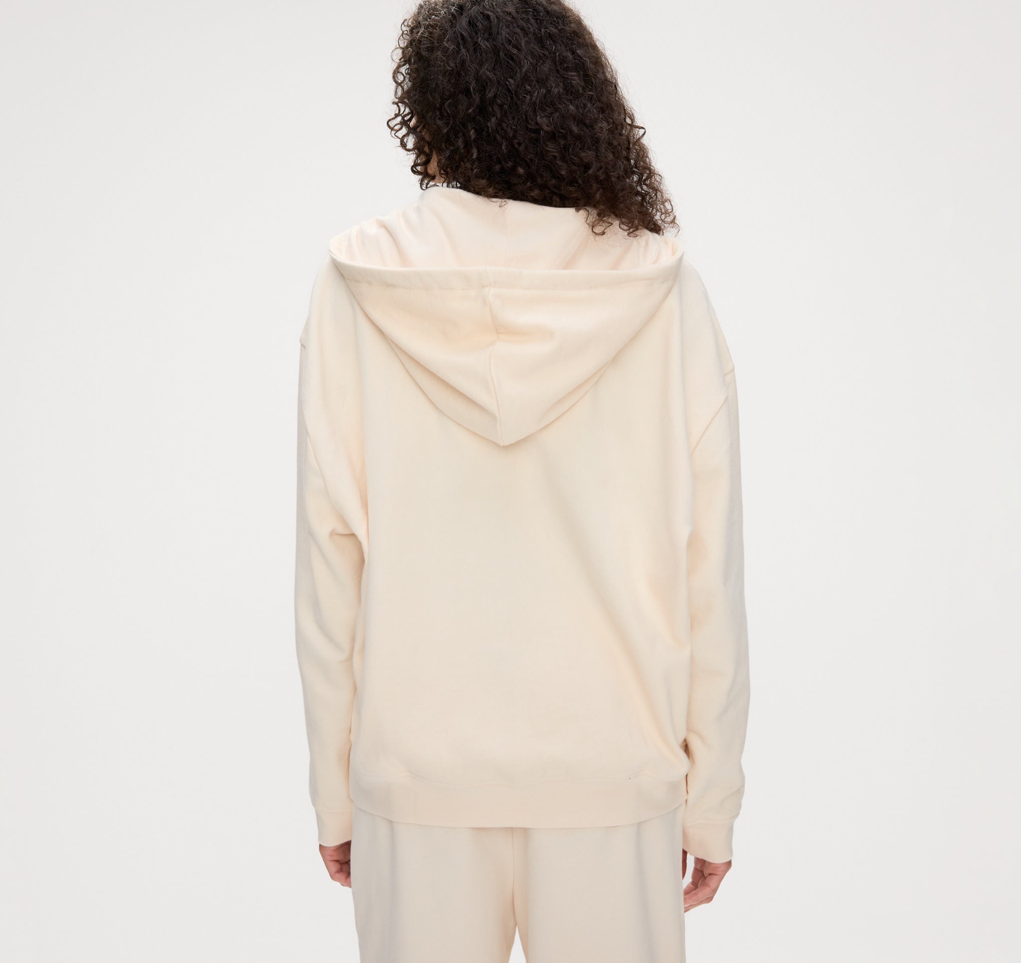 Weekend Oversized Zip Hoodie - Emerald | Organic Basics