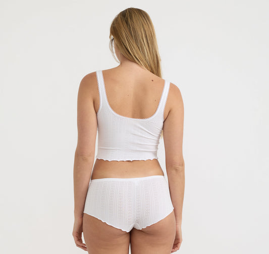 Pointelle Shorty