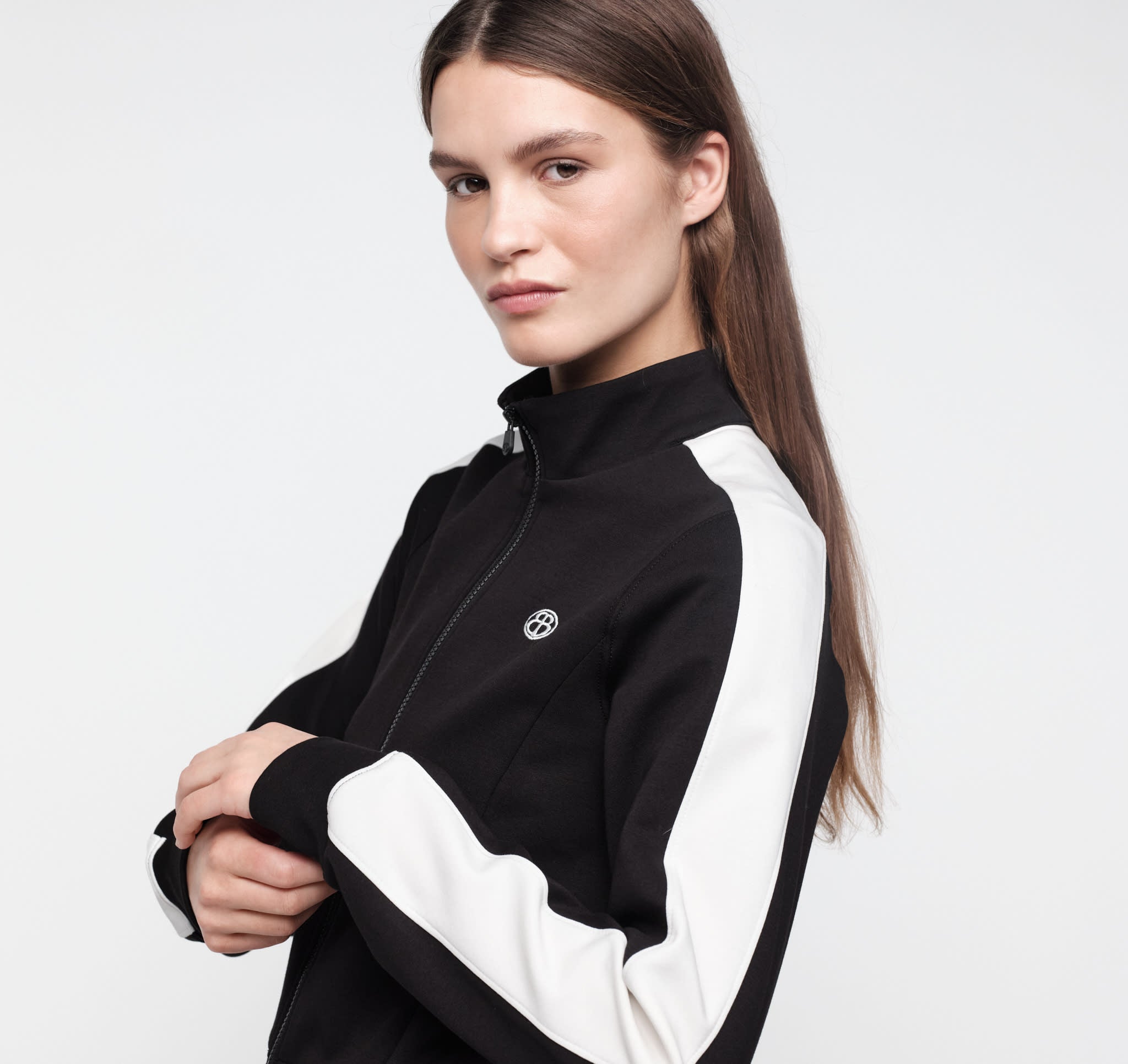Track Zip Up Jacket - Black | Only $41 | Organic Basics