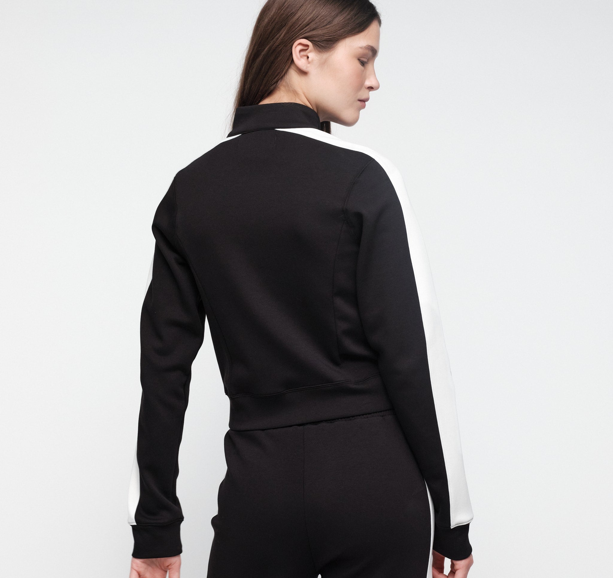 Track Zip Up Jacket - Black | Only $41 | Organic Basics
