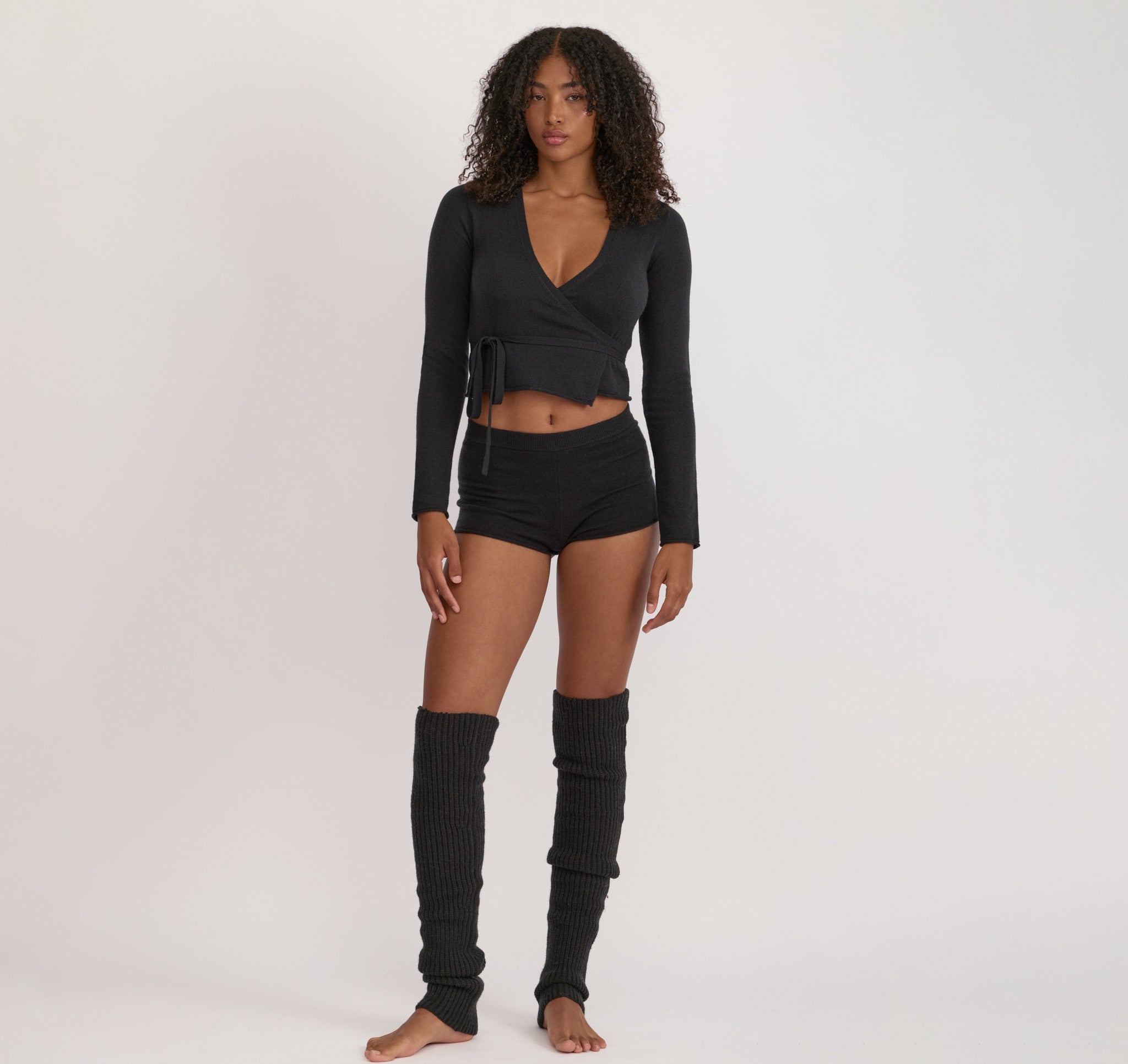 Fine Knit Wrap Cardigan | Only $ 75 | Organic Basics