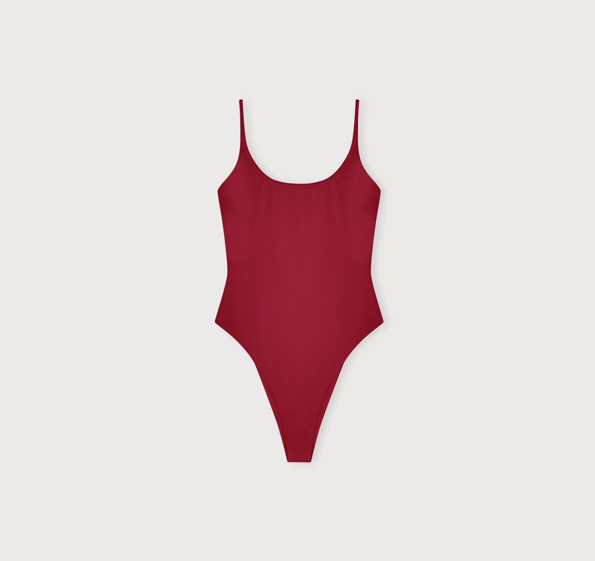 Swim Open Back One-Piece - Hibiscus Kiss | Organic Basics