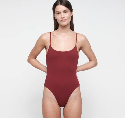 Swim Open Back One-Piece