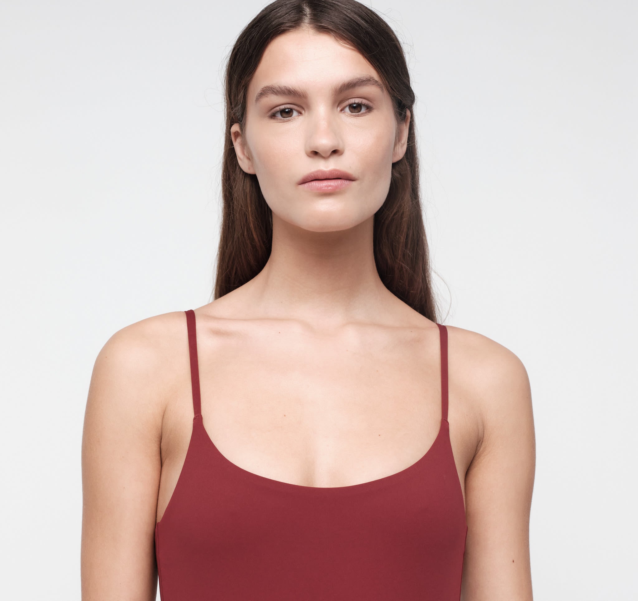 Swim Open Back One-Piece - Hibiscus Kiss | Organic Basics