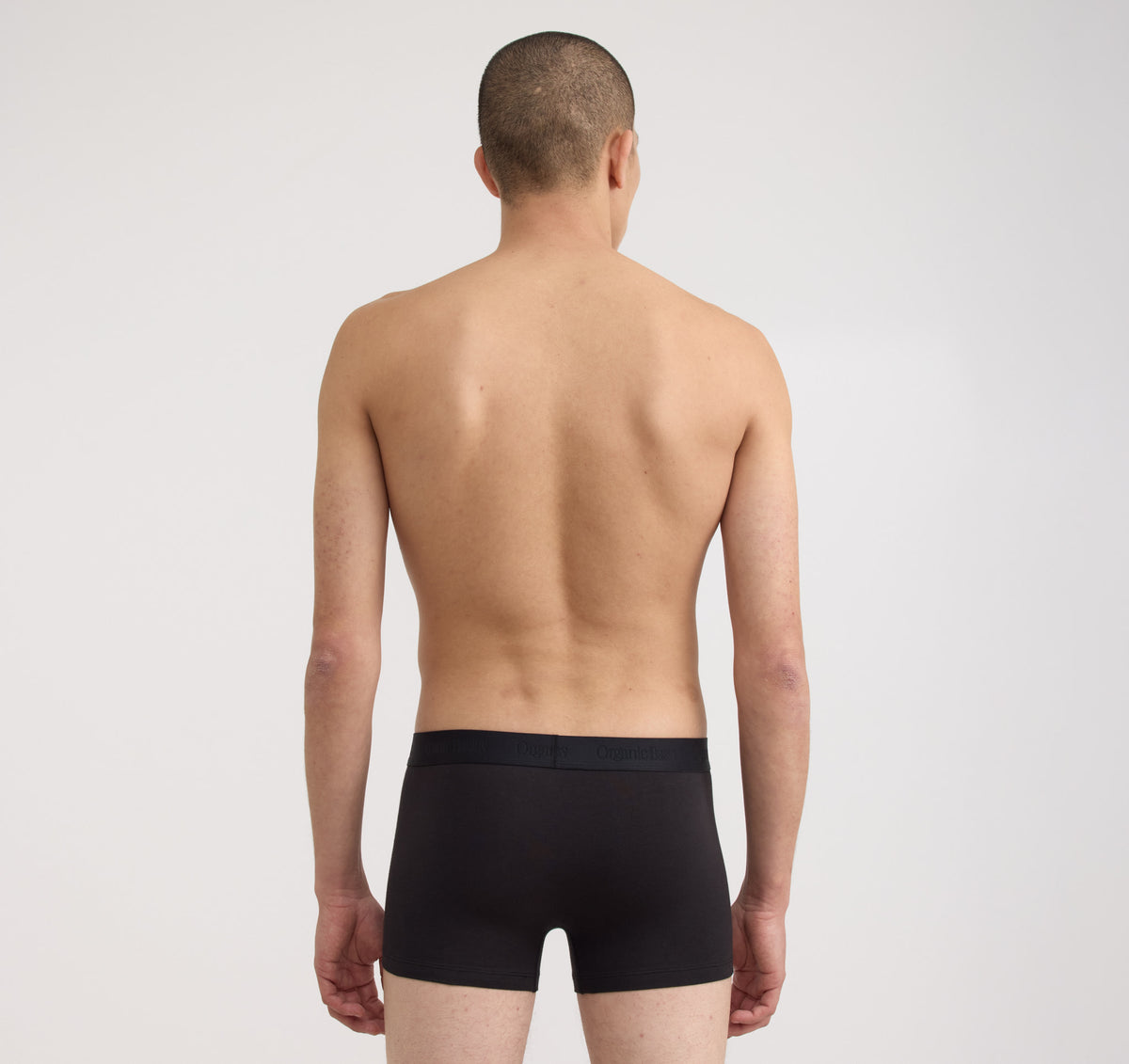 Core Trunks 12-Pack - Black / White / Grey Melange – organic cotton – view 2