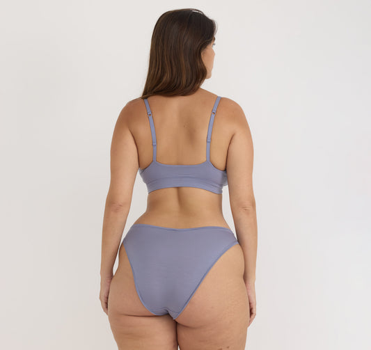 Soft Touch Veil High-Leg Briefs