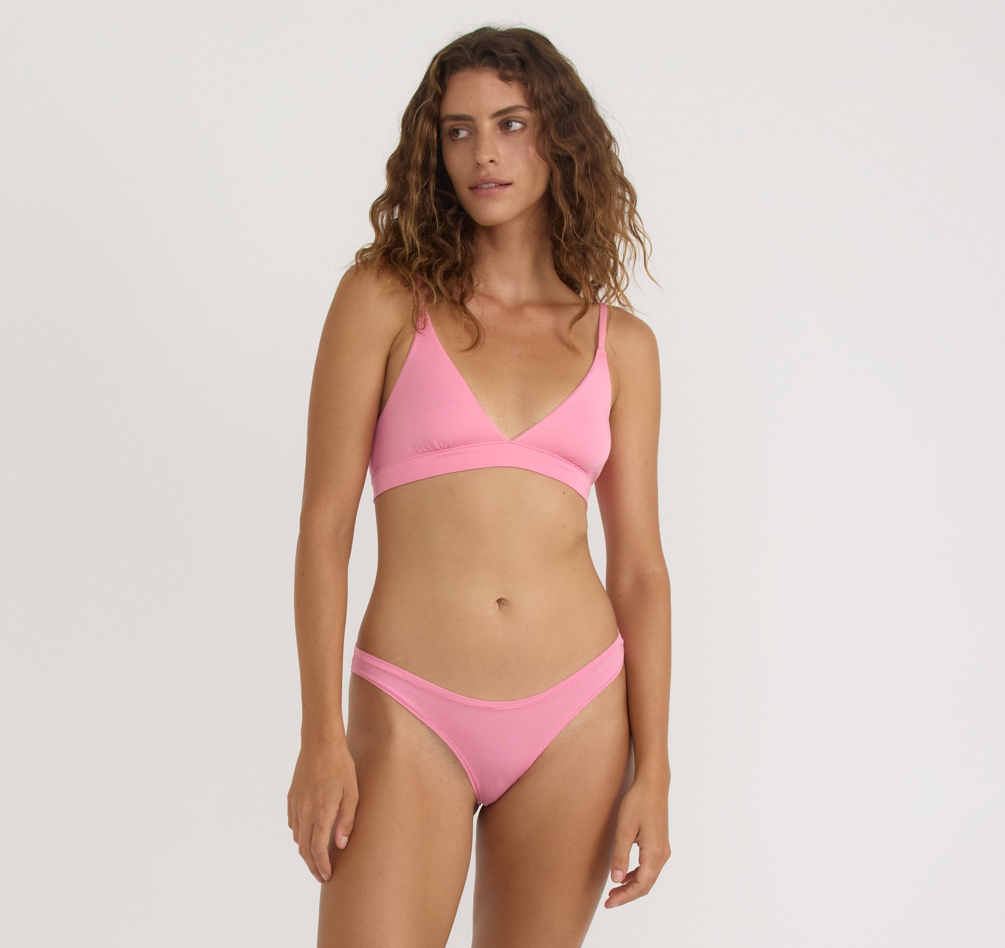 Soft Touch Veil Cami - Tulip Pink | Only $37 | Organic Basics