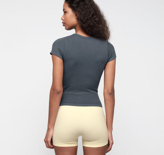 Seamless Waffle Tee