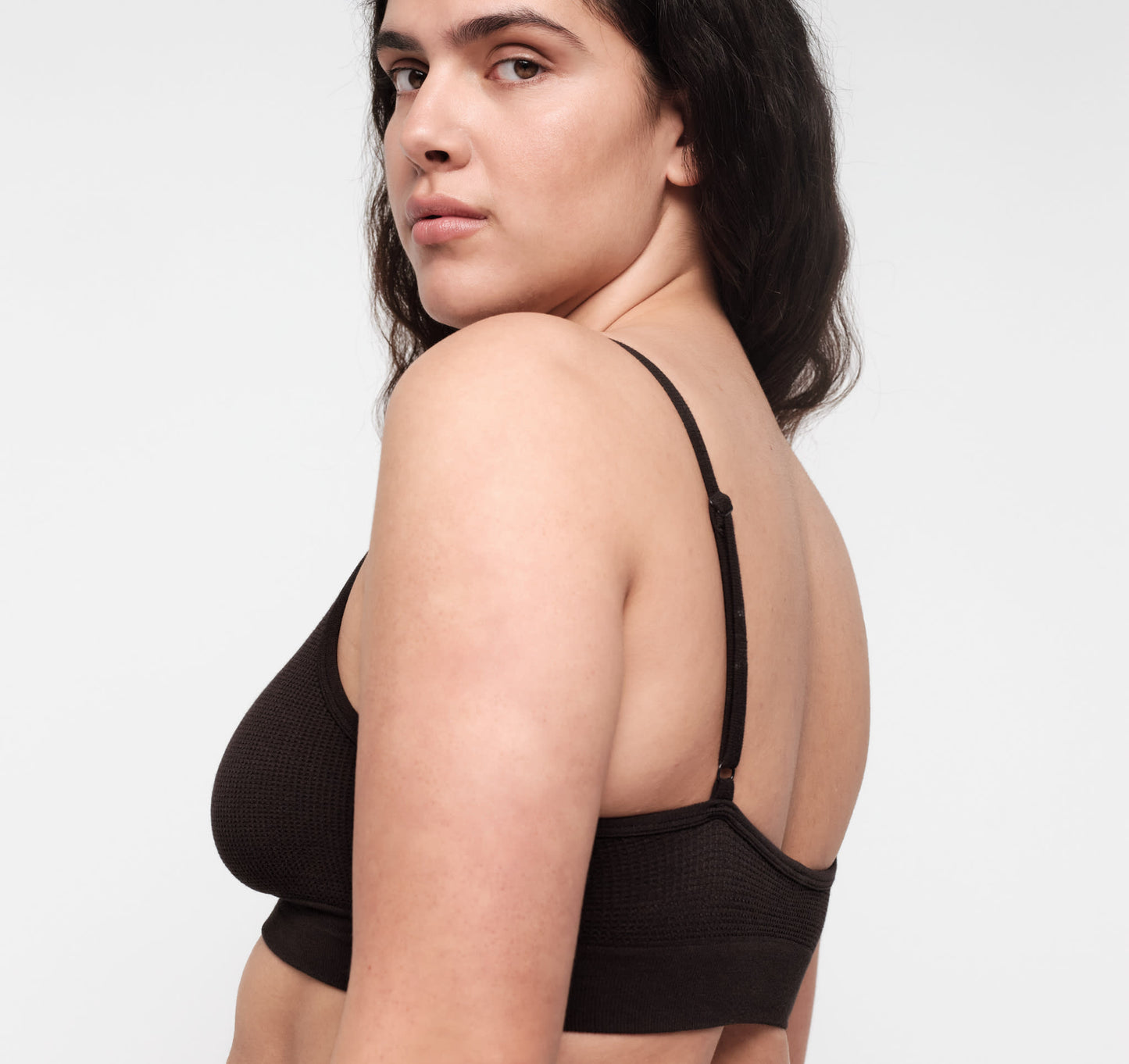 Seamless Waffle Triangle Bralette