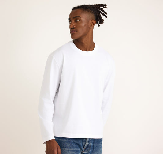 True Heavy Boxy Fit Long Sleeve Tee