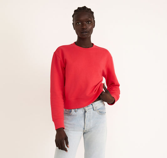 Weekend Boxy Crewneck Sweatshirt