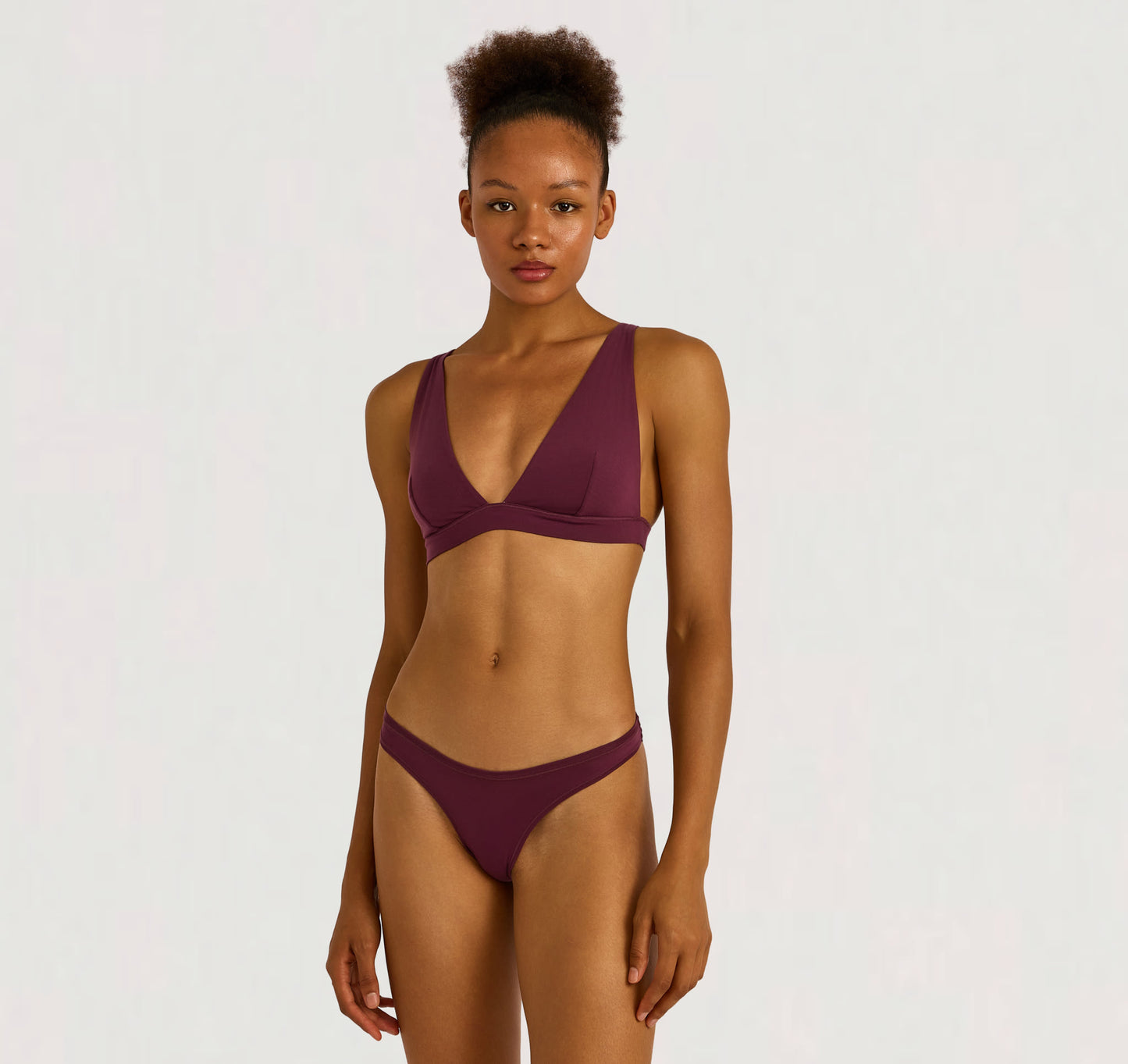 Soft Touch Veil Plunge Bralette