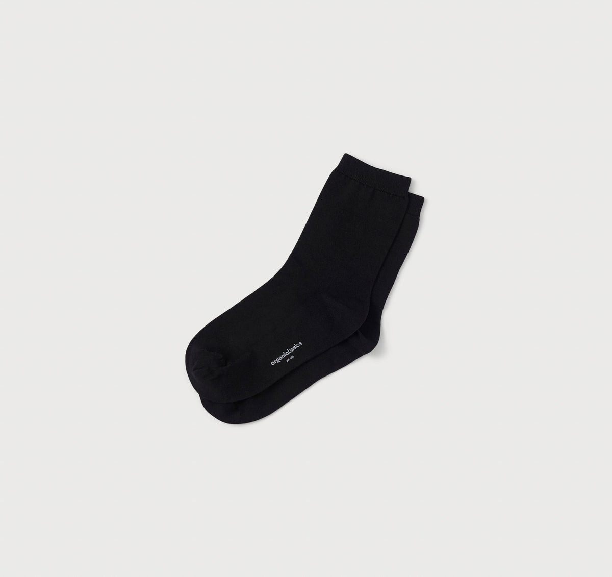 Core Socks 2-pack - Black – made with 75% organic cotton – view 3
