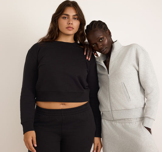 Weekend Crop Crewneck