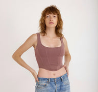 Flex Corset Top Rose Wood