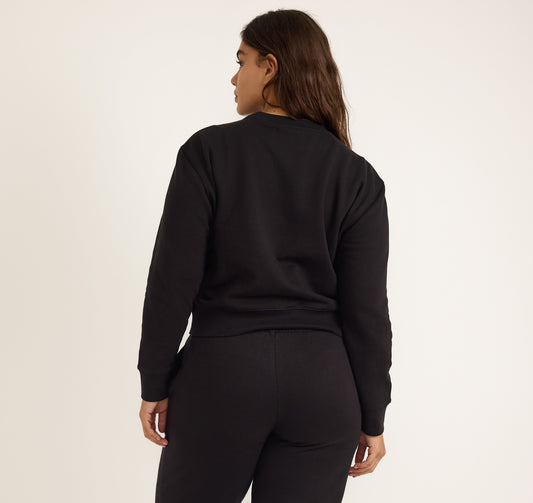 Weekend Crop Crewneck