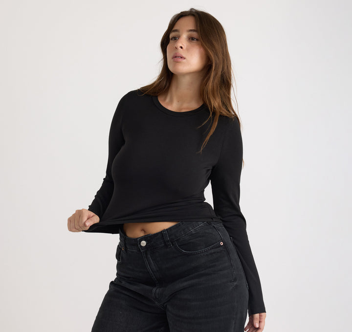 Adult Small Long Sleeve T-shirt