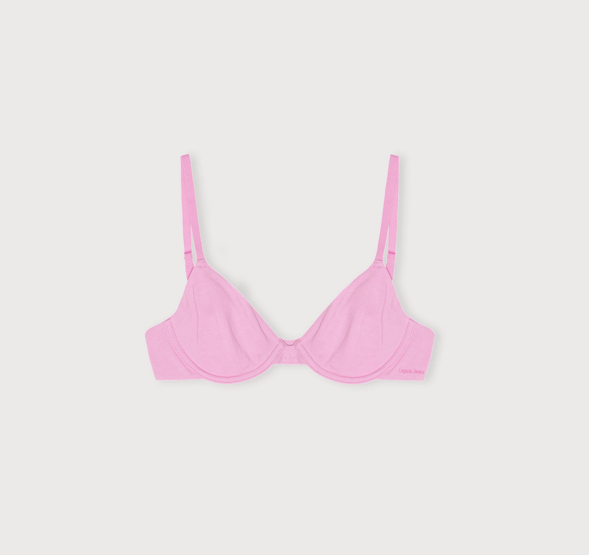 T-Shirt Bra - Hot Pink  Sustainable TENCEL™ Bralette – Stripe